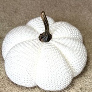 White Pillow Pumpkin